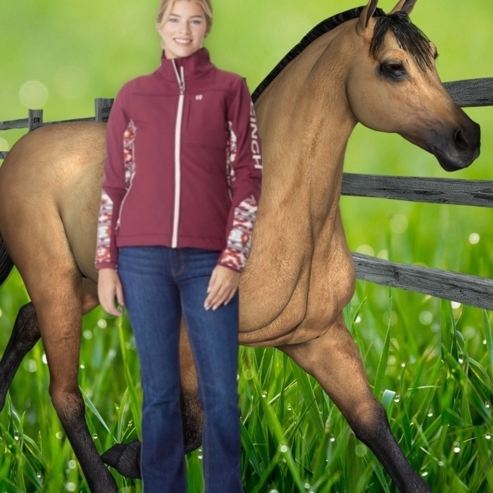 Cinch Women's Bonded Burgundy Jacket concealed carry Size XS New with tags - Picture 2 of 14